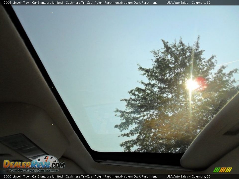 2005 Lincoln Town Car Signature Limited Cashmere Tri-Coat / Light Parchment/Medium Dark Parchment Photo #24