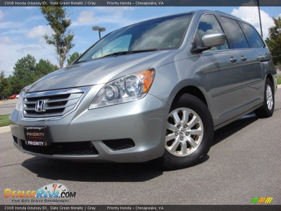 2008 Honda odyssey slate green metallic #4