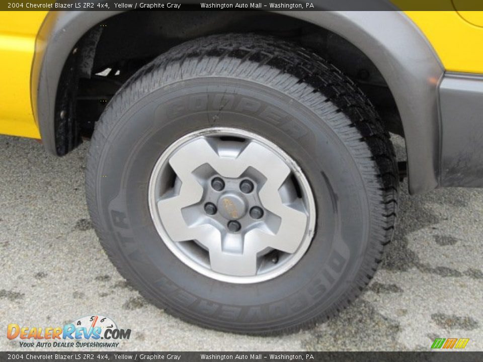 2004 Chevrolet Blazer LS ZR2 4x4 Wheel Photo #4