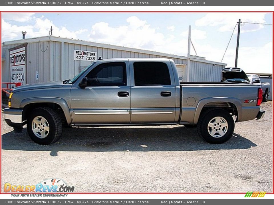 2006 Chevrolet Silverado 1500 Z71 Crew Cab 4x4 Graystone Metallic / Dark Charcoal Photo #2