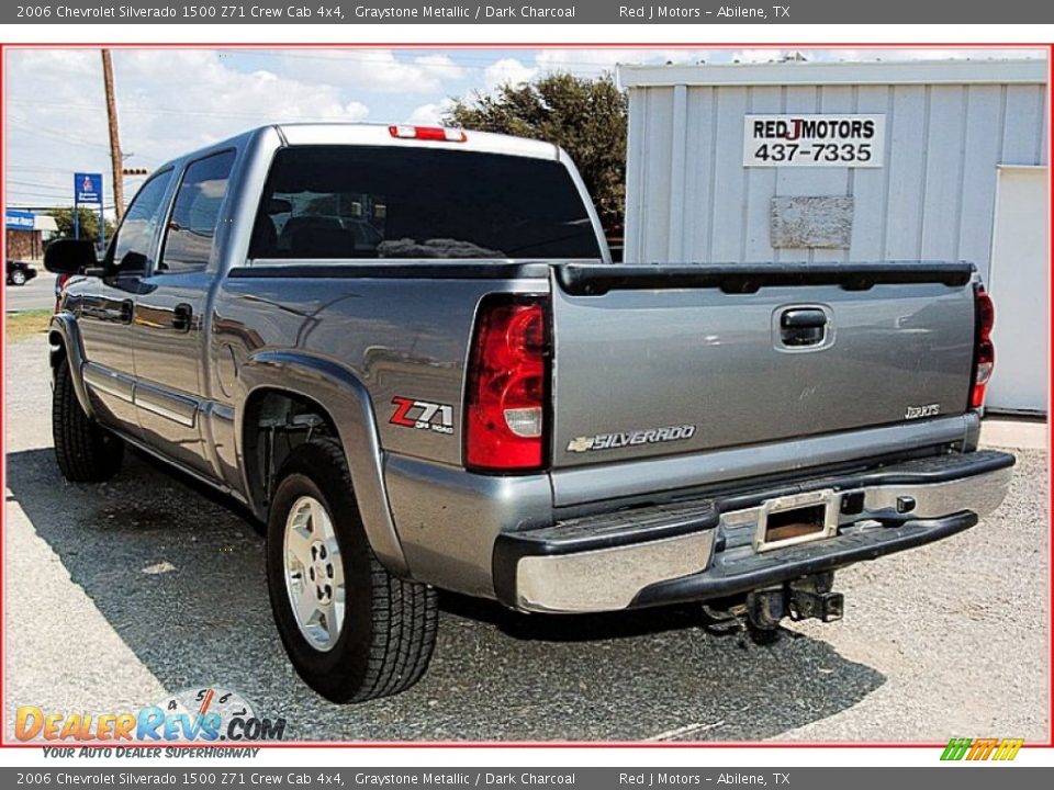 2006 Chevrolet Silverado 1500 Z71 Crew Cab 4x4 Graystone Metallic / Dark Charcoal Photo #4