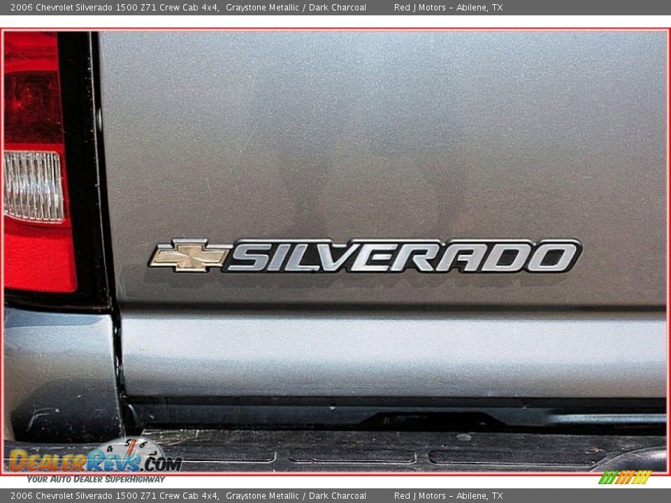 2006 Chevrolet Silverado 1500 Z71 Crew Cab 4x4 Graystone Metallic / Dark Charcoal Photo #6