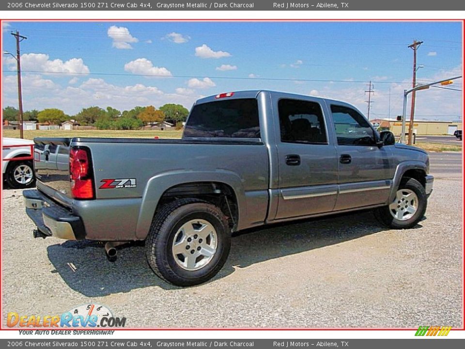 2006 Chevrolet Silverado 1500 Z71 Crew Cab 4x4 Graystone Metallic / Dark Charcoal Photo #8