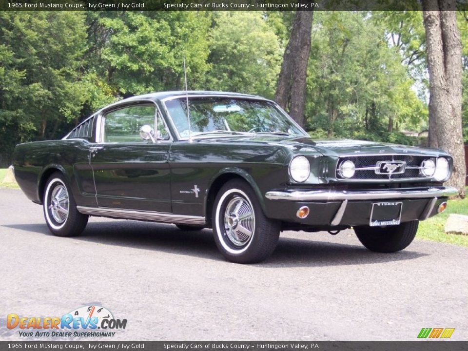 Front 3/4 View of 1965 Ford Mustang Coupe Photo #1