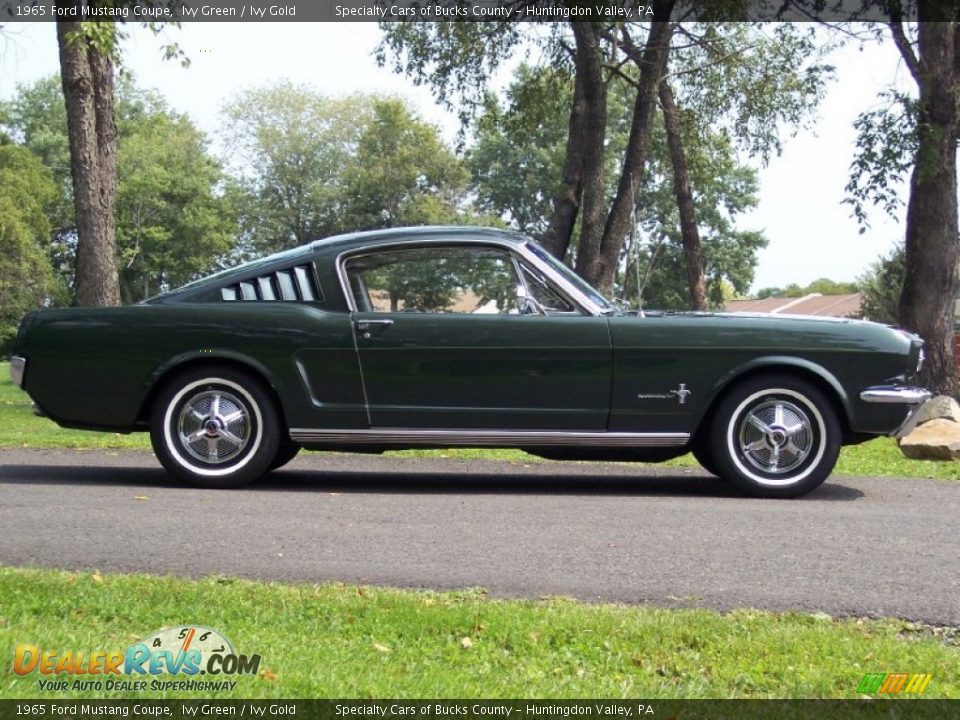 Ivy Green 1965 Ford Mustang Coupe Photo #4