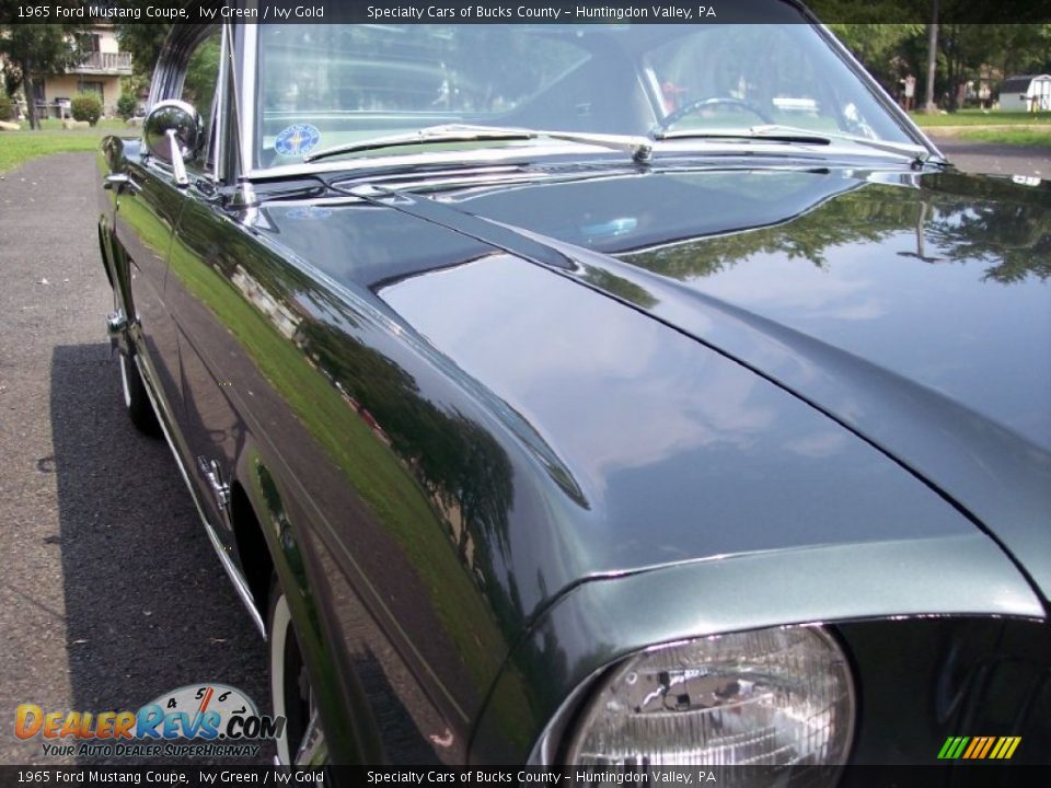 1965 Ford Mustang Coupe Ivy Green / Ivy Gold Photo #21