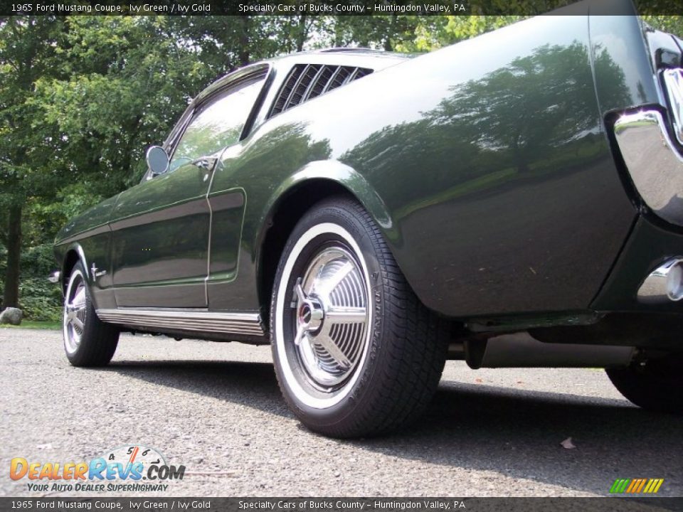1965 Ford Mustang Coupe Ivy Green / Ivy Gold Photo #33