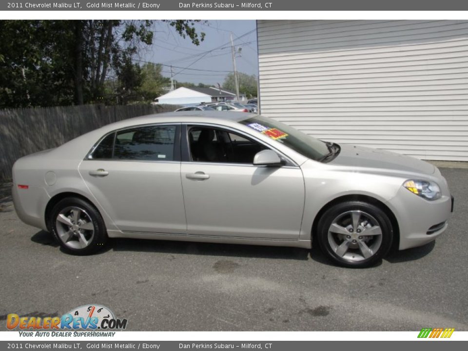 2011 Chevrolet Malibu LT Gold Mist Metallic / Ebony Photo #4