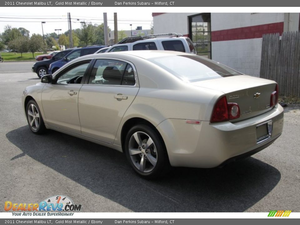 2011 Chevrolet Malibu LT Gold Mist Metallic / Ebony Photo #9