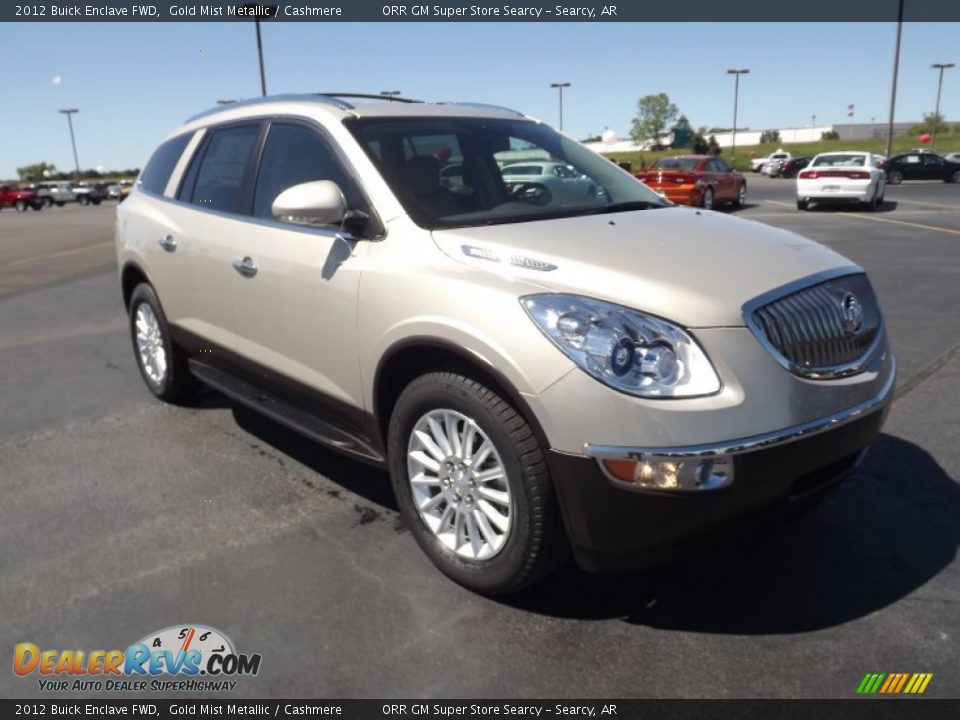 2012 Buick Enclave FWD Gold Mist Metallic / Cashmere Photo #3