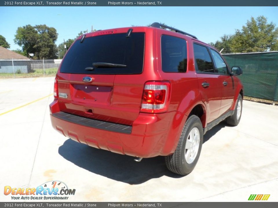 2012 Ford Escape XLT Toreador Red Metallic / Stone Photo #3