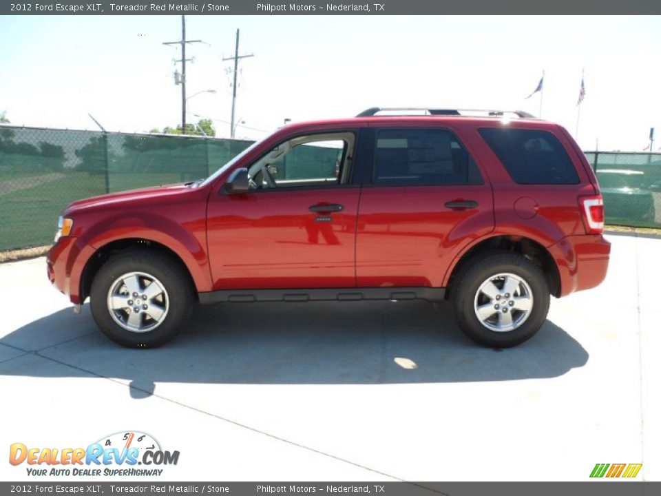 2012 Ford Escape XLT Toreador Red Metallic / Stone Photo #6