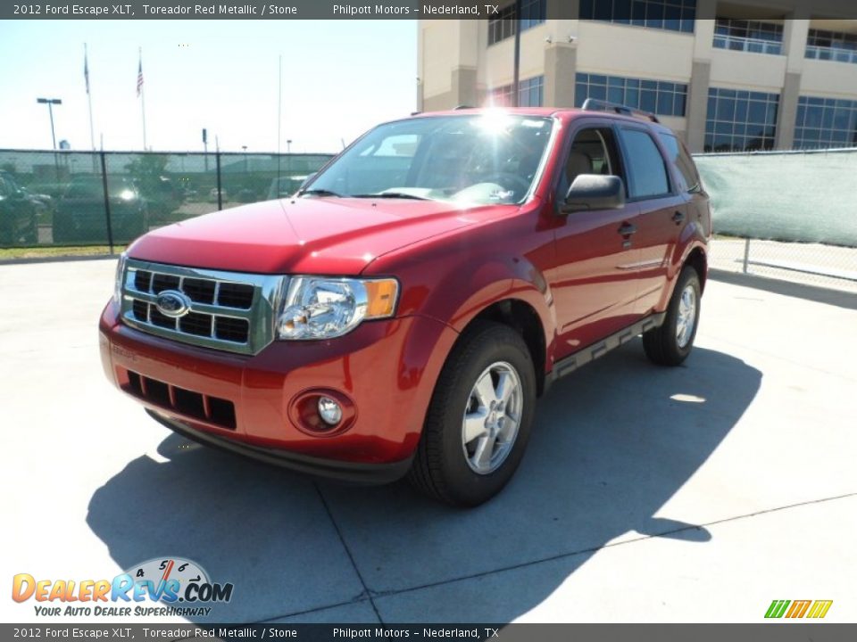 2012 Ford Escape XLT Toreador Red Metallic / Stone Photo #7