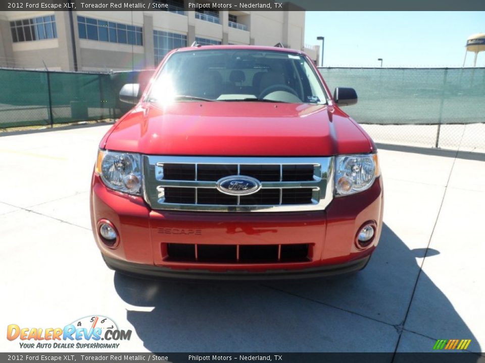 2012 Ford Escape XLT Toreador Red Metallic / Stone Photo #8