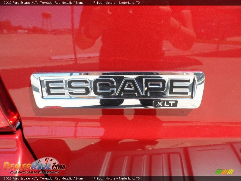 2012 Ford Escape XLT Toreador Red Metallic / Stone Photo #16