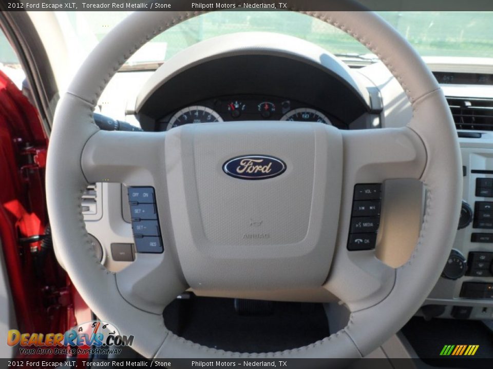 2012 Ford Escape XLT Toreador Red Metallic / Stone Photo #34