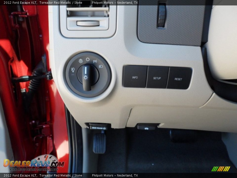 2012 Ford Escape XLT Toreador Red Metallic / Stone Photo #36