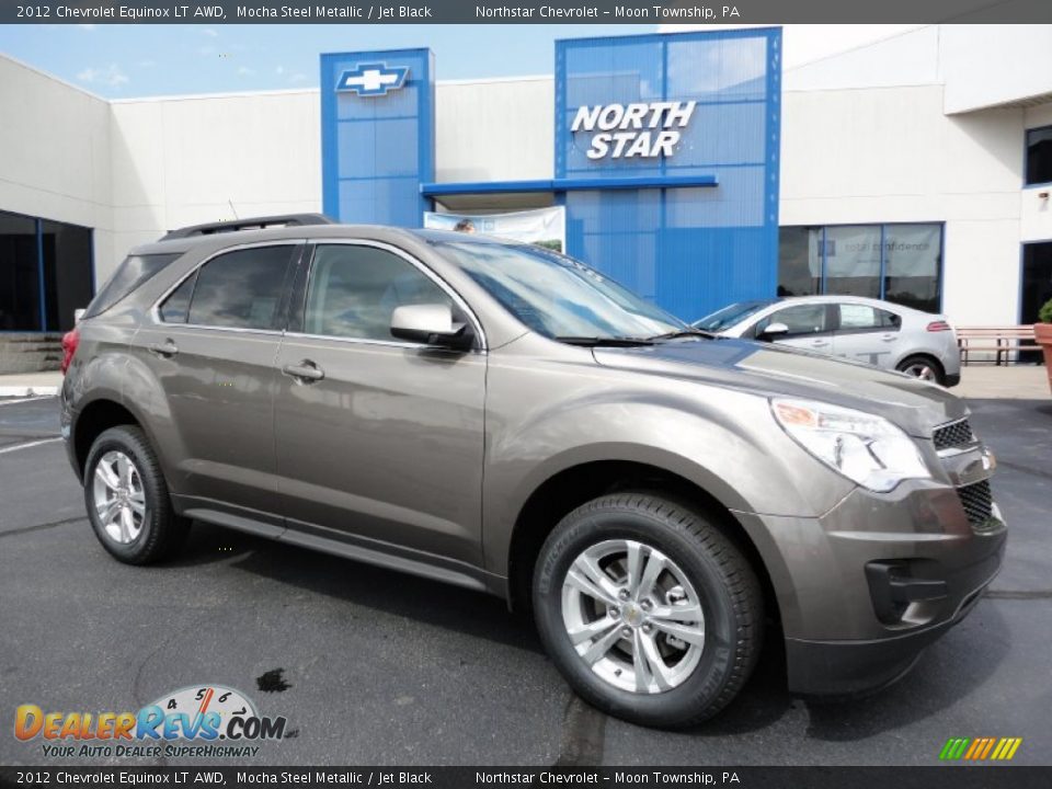 2012 Chevrolet Equinox LT AWD Mocha Steel Metallic / Jet Black Photo #1