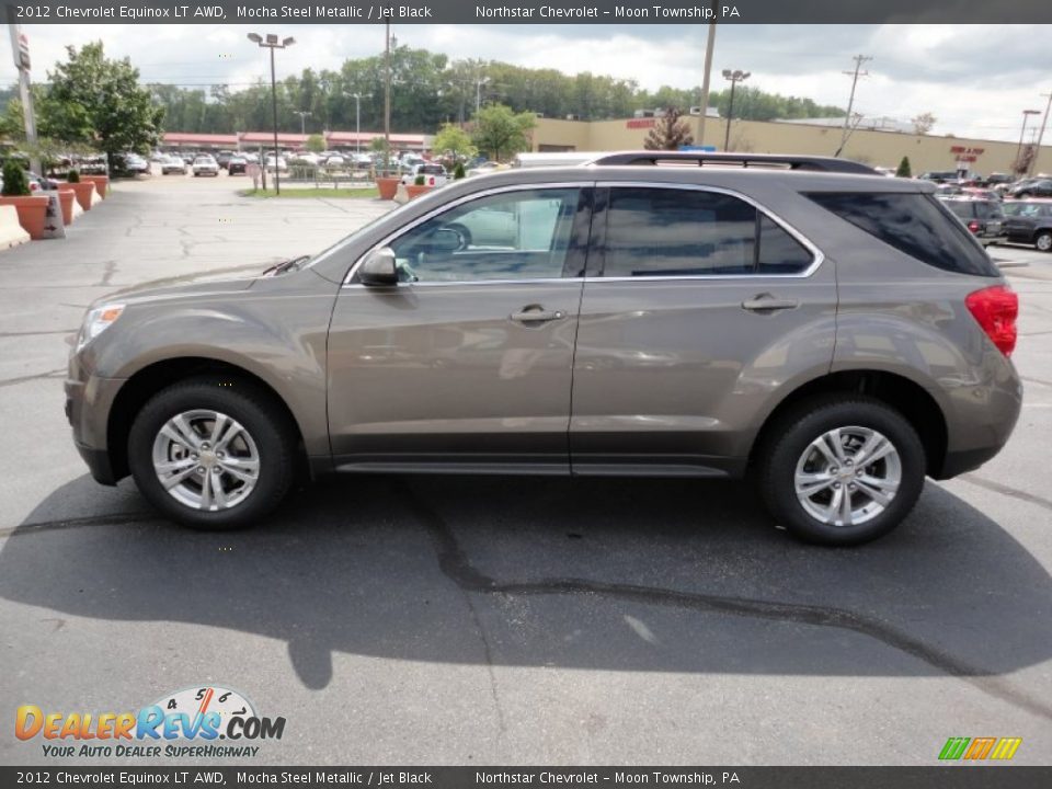 2012 Chevrolet Equinox LT AWD Mocha Steel Metallic / Jet Black Photo #4