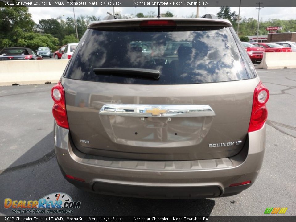 2012 Chevrolet Equinox LT AWD Mocha Steel Metallic / Jet Black Photo #6