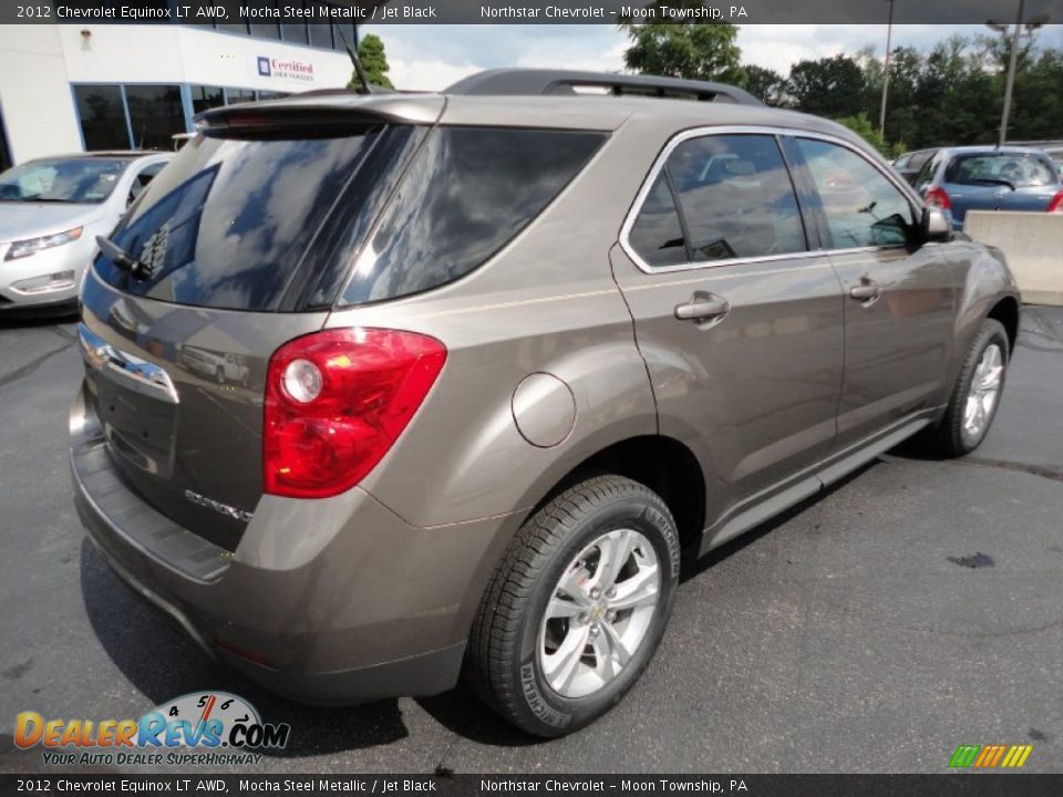 Mocha Steel Metallic 2012 Chevrolet Equinox LT AWD Photo #7