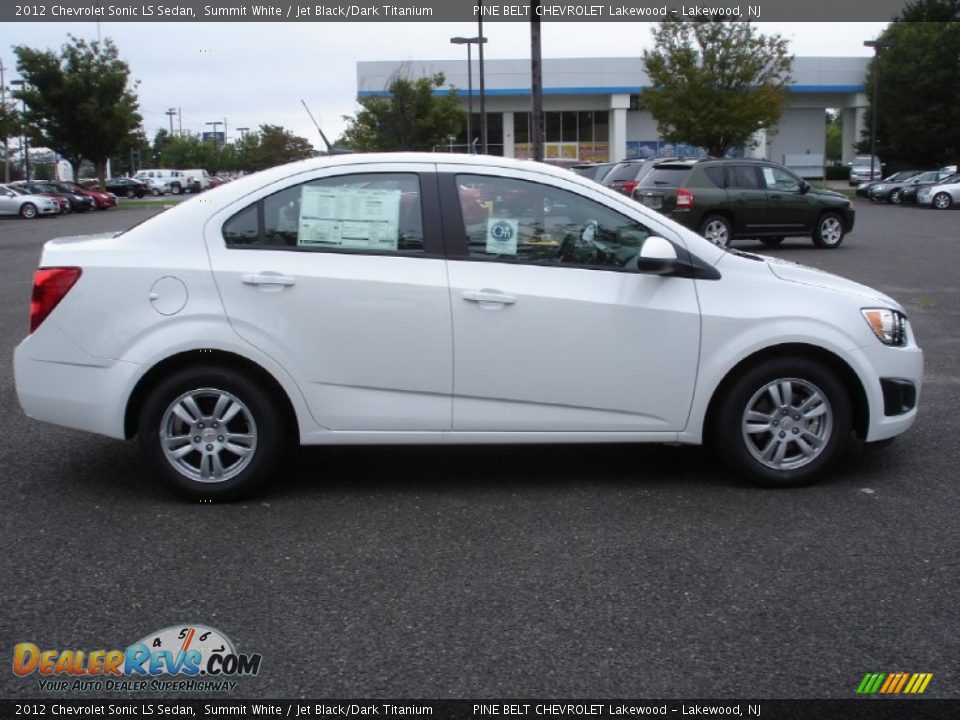 Summit White 2012 Chevrolet Sonic LS Sedan Photo #7