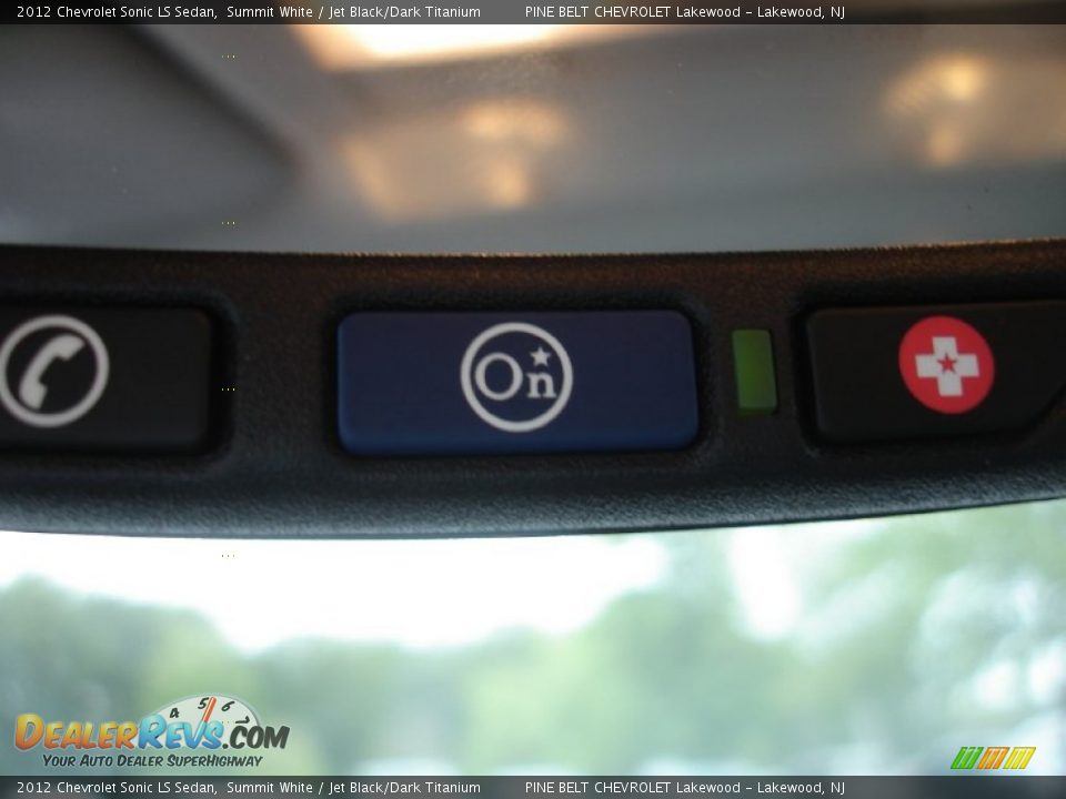 2012 Chevrolet Sonic LS Sedan Summit White / Jet Black/Dark Titanium Photo #14