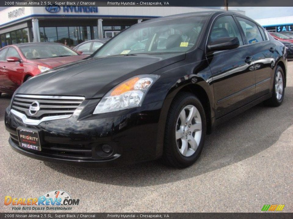 Black 2008 nissan altima 2.5 sl #2