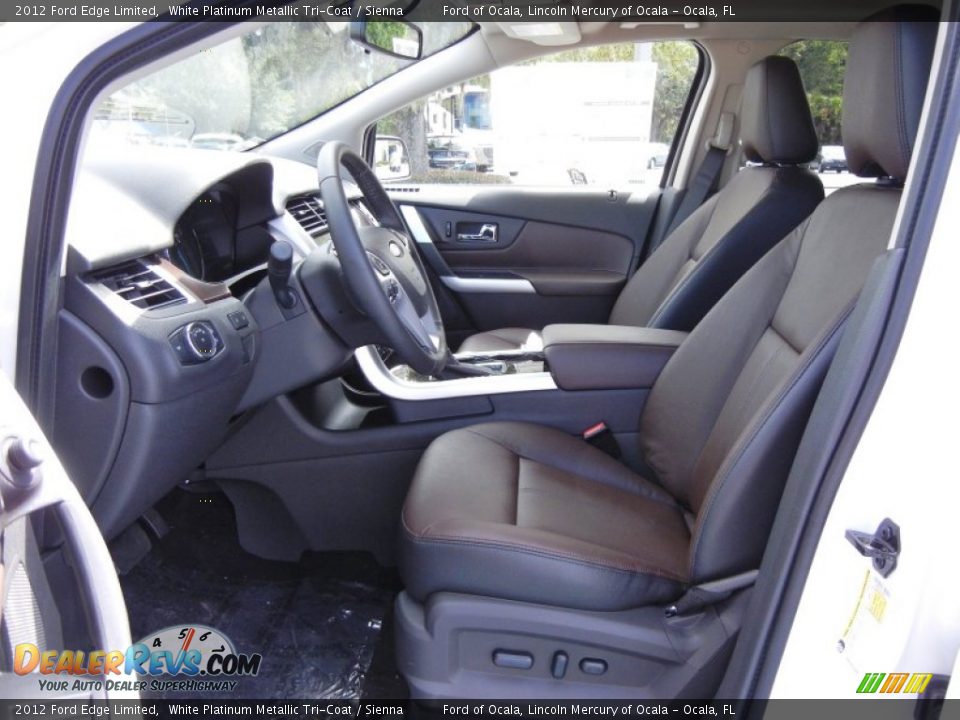 Sienna Interior - 2012 Ford Edge Limited Photo #5