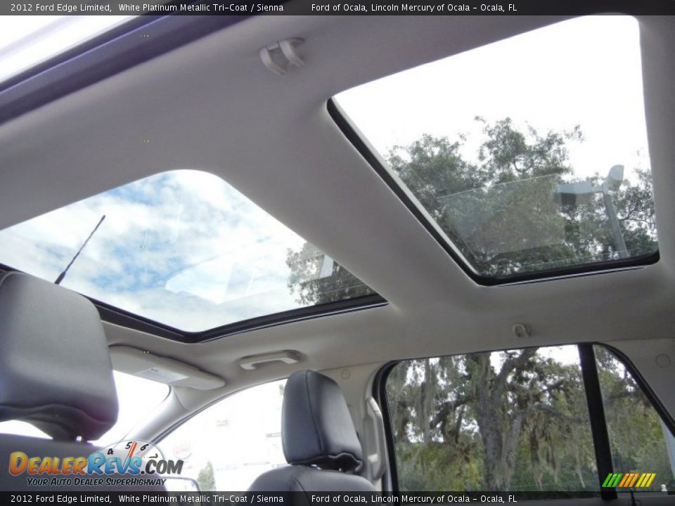 Sunroof of 2012 Ford Edge Limited Photo #7
