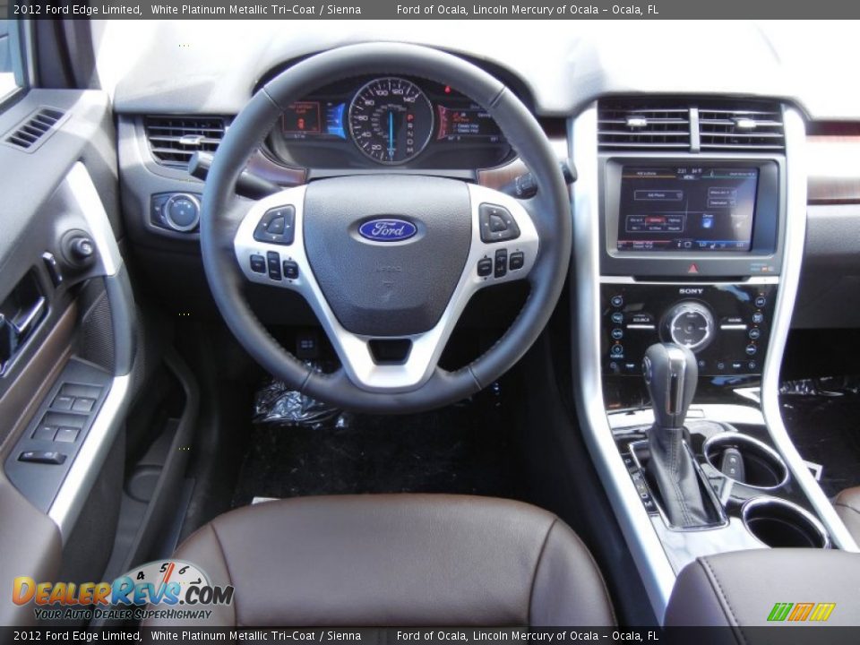Dashboard of 2012 Ford Edge Limited Photo #8