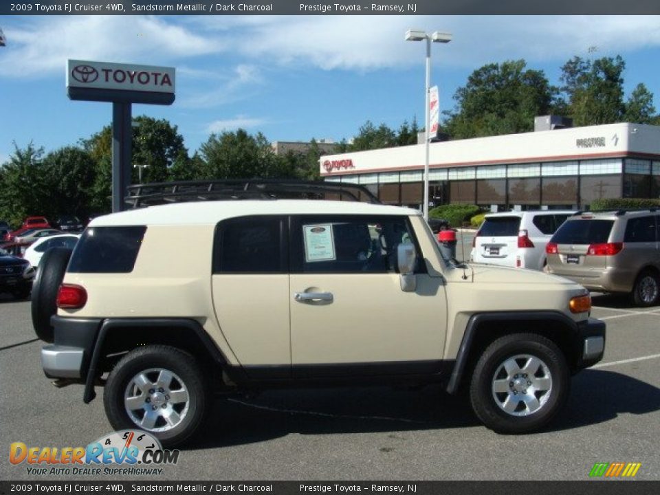 2009 Toyota FJ Cruiser 4WD Sandstorm Metallic / Dark Charcoal Photo #1