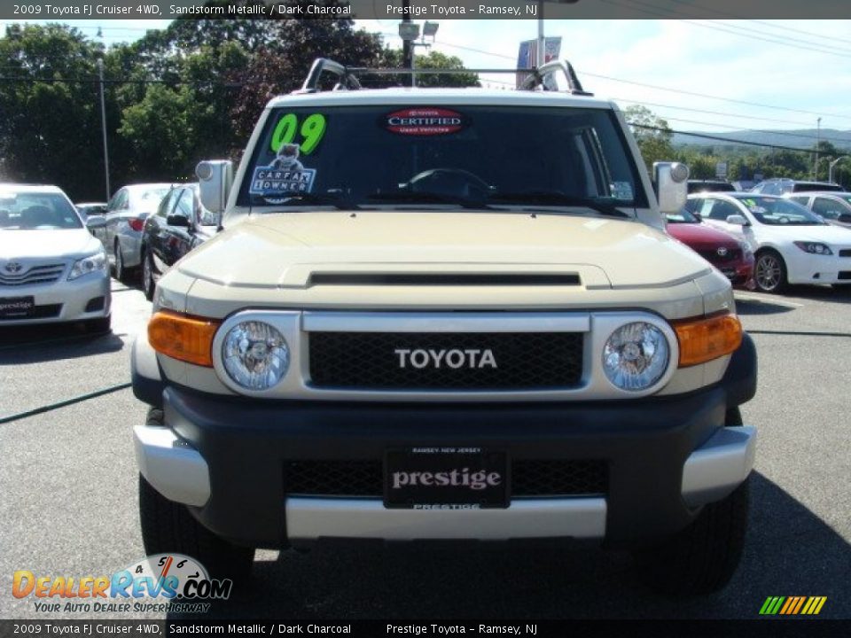 2009 Toyota FJ Cruiser 4WD Sandstorm Metallic / Dark Charcoal Photo #2