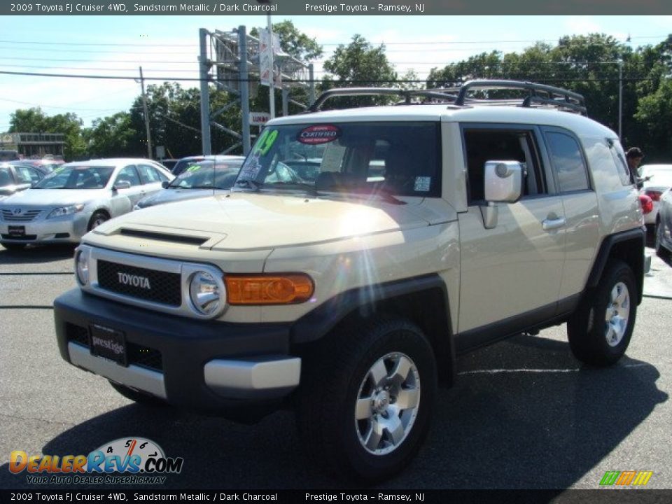 2009 Toyota FJ Cruiser 4WD Sandstorm Metallic / Dark Charcoal Photo #3