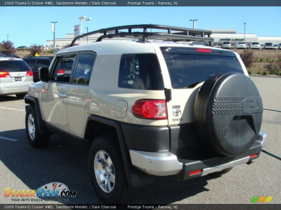 2009 Toyota FJ Cruiser 4WD Sandstorm Metallic / Dark Charcoal Photo #4