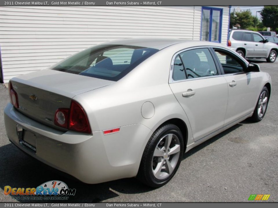 2011 Chevrolet Malibu LT Gold Mist Metallic / Ebony Photo #17