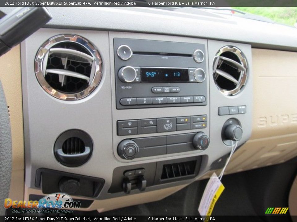 Controls of 2012 Ford F350 Super Duty XLT SuperCab 4x4 Photo #21