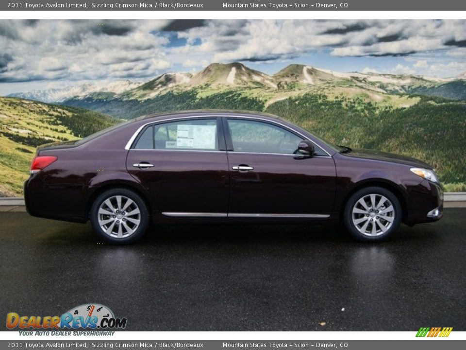 Sizzling Crimson Mica 2011 Toyota Avalon Limited Photo #2