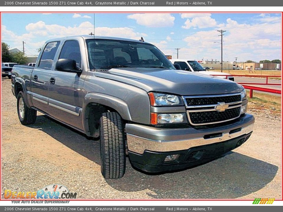 2006 Chevrolet Silverado 1500 Z71 Crew Cab 4x4 Graystone Metallic / Dark Charcoal Photo #19