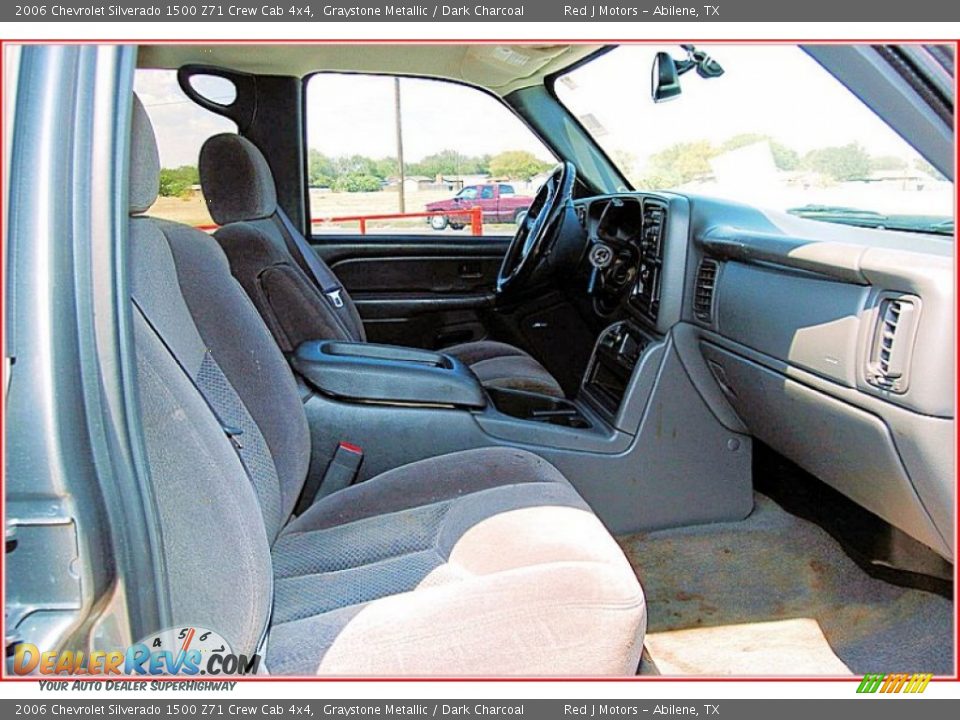 2006 Chevrolet Silverado 1500 Z71 Crew Cab 4x4 Graystone Metallic / Dark Charcoal Photo #30