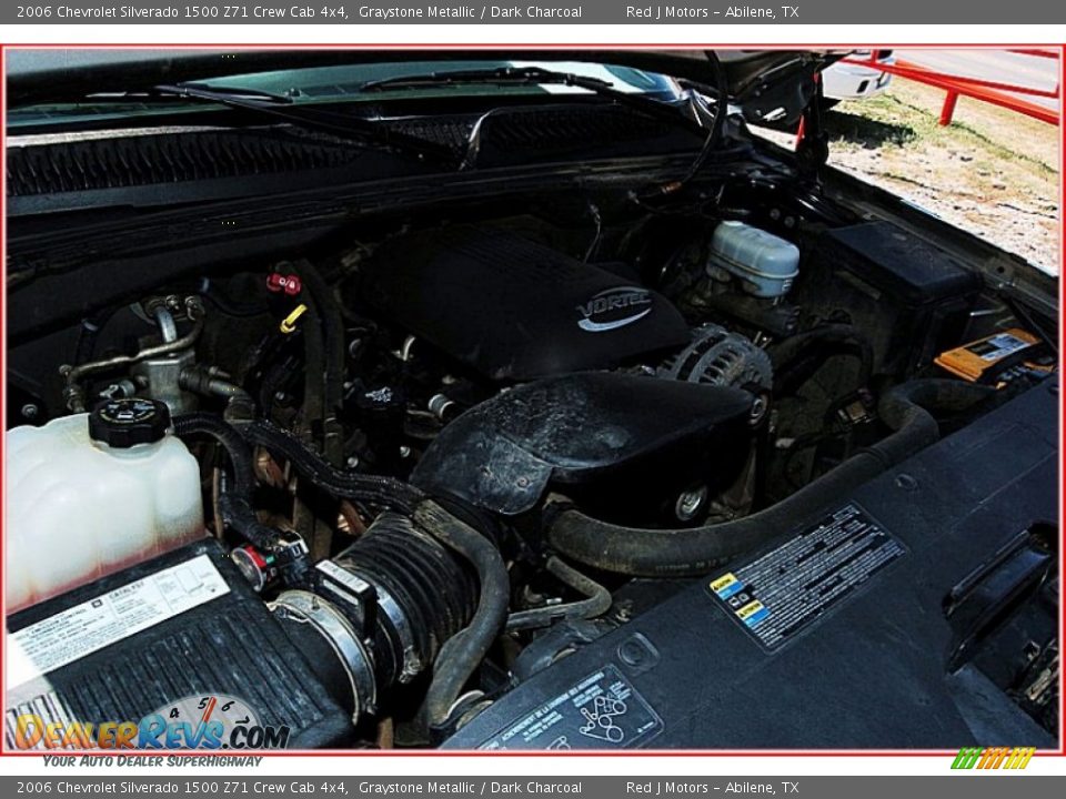 2006 Chevrolet Silverado 1500 Z71 Crew Cab 4x4 Graystone Metallic / Dark Charcoal Photo #32