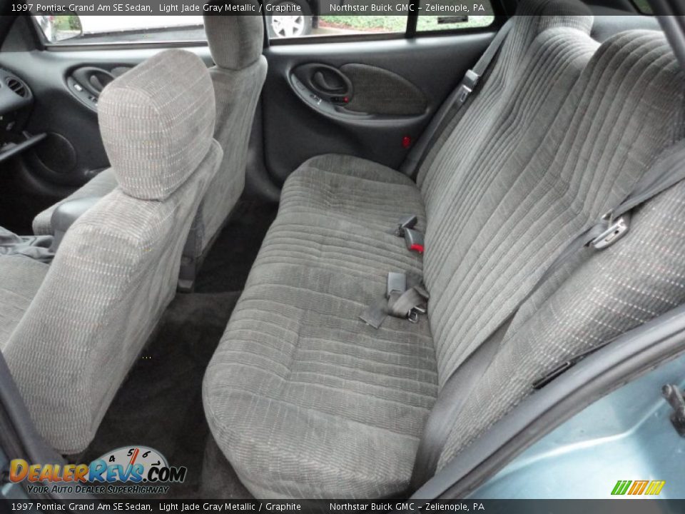 Graphite Interior 1997 Pontiac Grand Am Se Sedan Photo 12