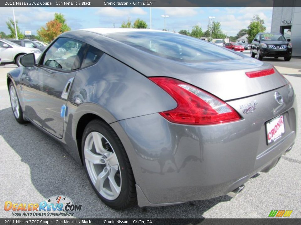 2011 Nissan 370Z Coupe Gun Metallic / Black Photo #3
