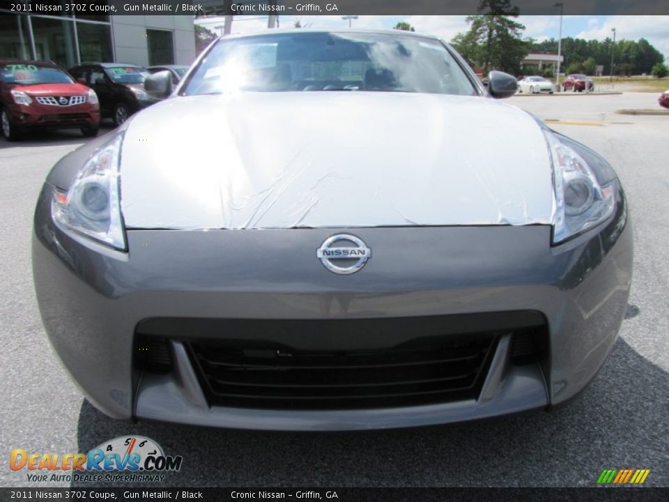 2011 Nissan 370Z Coupe Gun Metallic / Black Photo #8
