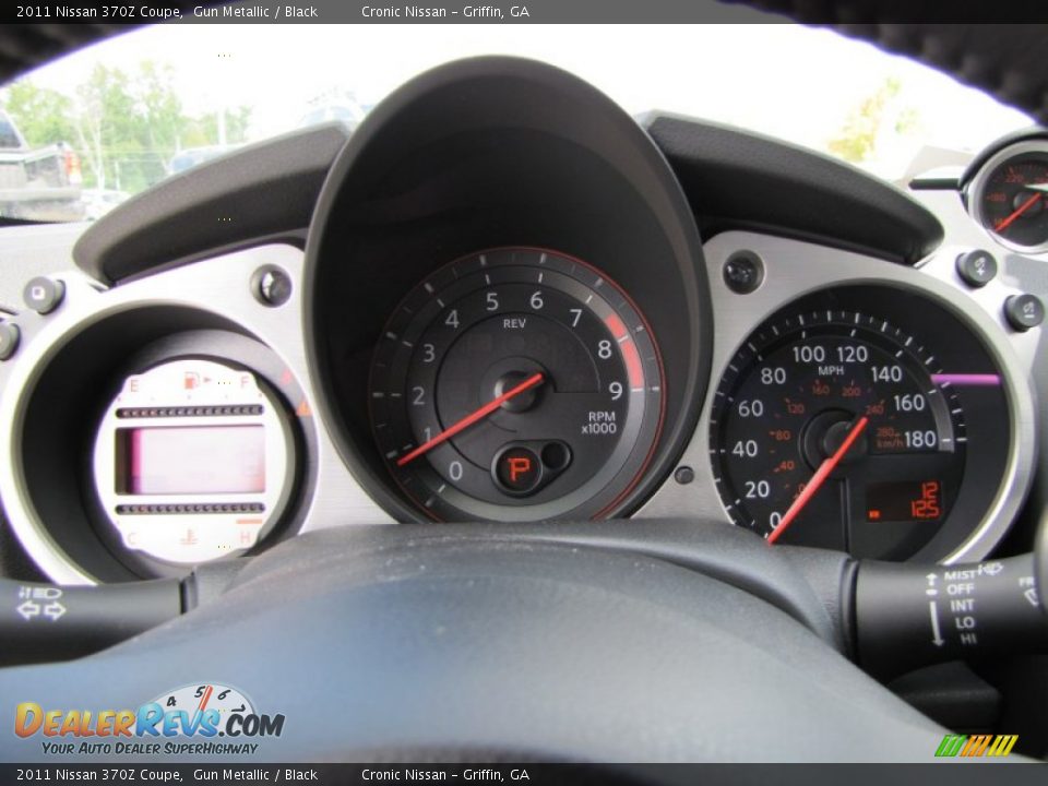 2011 Nissan 370Z Coupe Gauges Photo #13