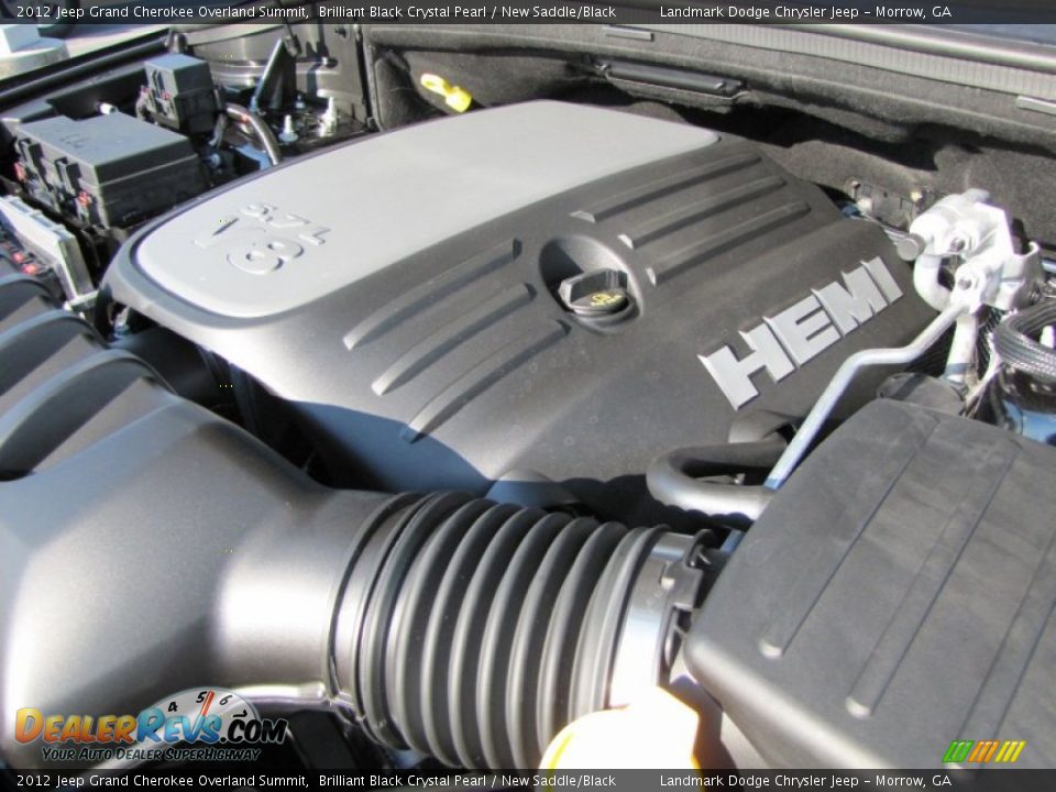 2012 Jeep Grand Cherokee Overland Summit 5.7 Liter HEMI MDS OHV 16-Valve VVT V8 Engine Photo #14