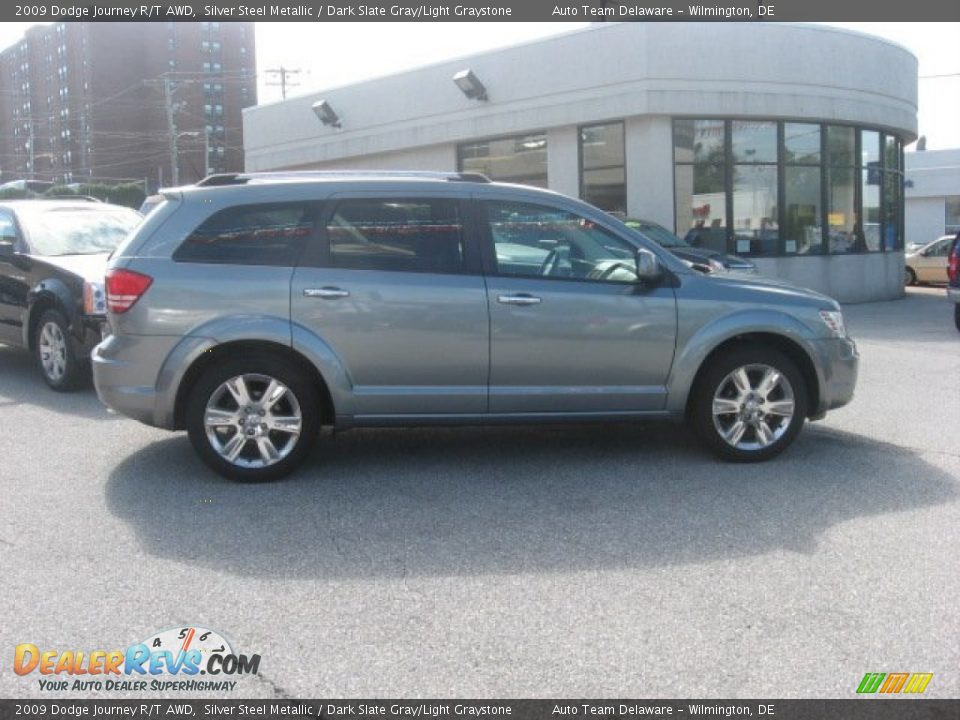 2009 Dodge Journey R/T AWD Silver Steel Metallic / Dark Slate Gray/Light Graystone Photo #5