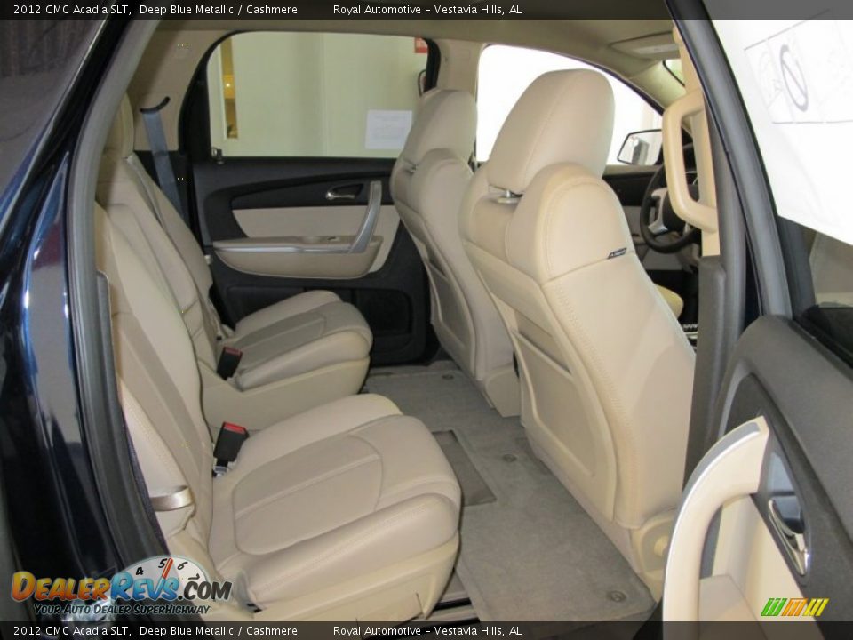 2012 GMC Acadia SLT Deep Blue Metallic / Cashmere Photo #8