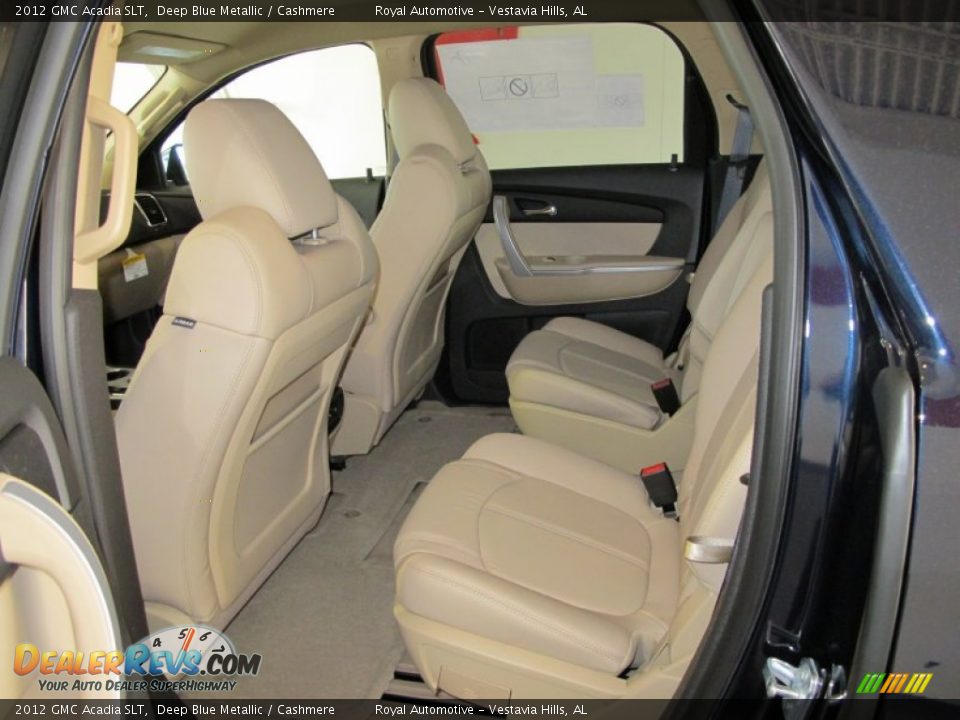 Cashmere Interior - 2012 GMC Acadia SLT Photo #11