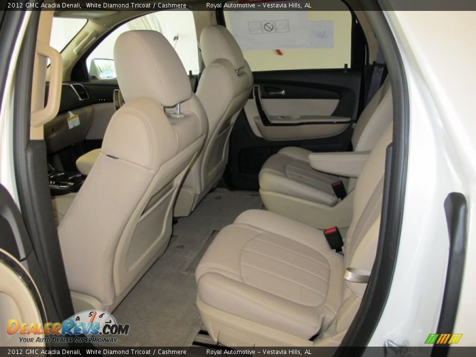 Cashmere Interior - 2012 GMC Acadia Denali Photo #11